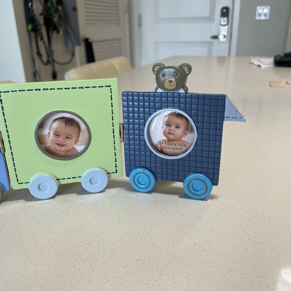 🔵 3 baby picture frame - Picture 3 of 11